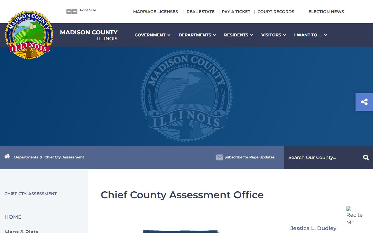 Madison County Assessment Office for Madison County property tax records